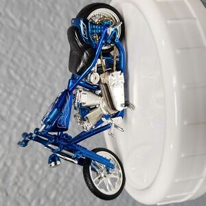 West Coast Choppers Mini Motorcycle Blue Black